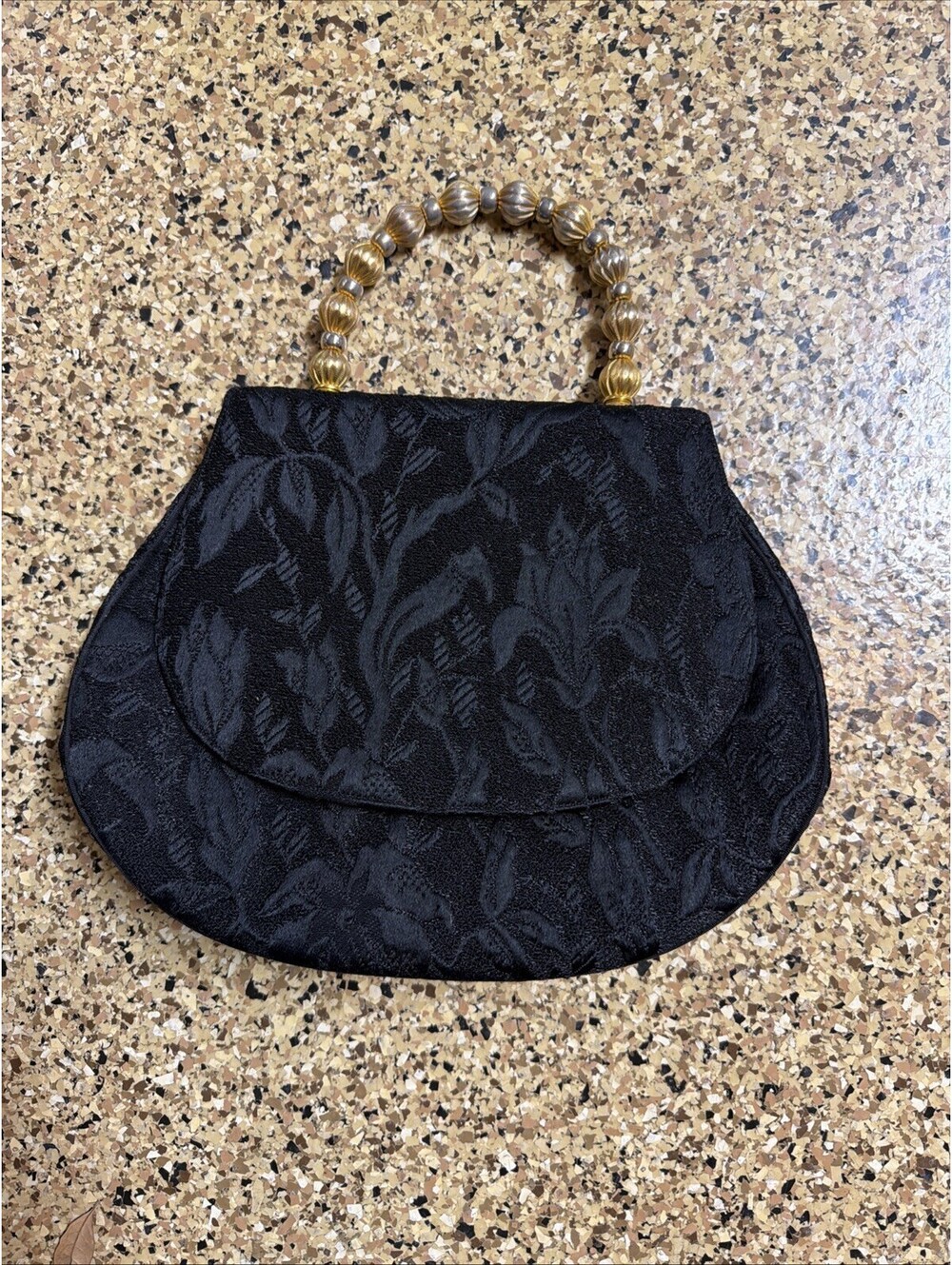 Vintage Brocade Evening Bag Made in Germany (A1)
